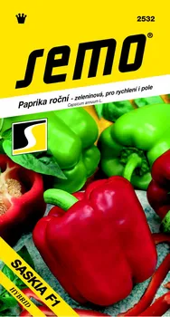 Semeno SEMO Paprika roční zeleninová Saskia F1 15 ks