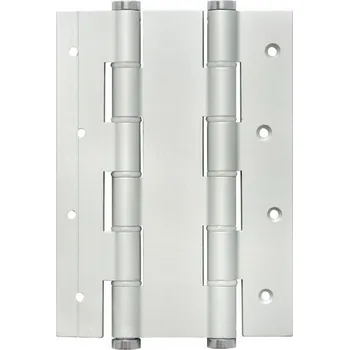 pant JUSTOR-Dvousměrný závěs kyvných dveří, válečky Ø 16 mm, výška 180 mm, stříbř. elox. | Dveře a&nbsp;dveřní příslušenství Dveřní panty, Dveřní závěsy Dveřní závěsy pro kyvné dveře