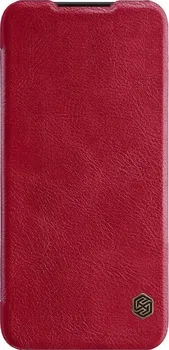 Pouzdro na mobilní telefon Nillkin Qin Book pro Samsung Galaxy A20e červené