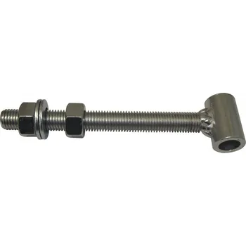 pant Závěsy k našroubování-křídlový díl, M16x150, nerez efekt | Dveře a&nbsp;dveřní příslušenství Dveřní panty, Dveřní závěsy Závěsy pro ocelové profily