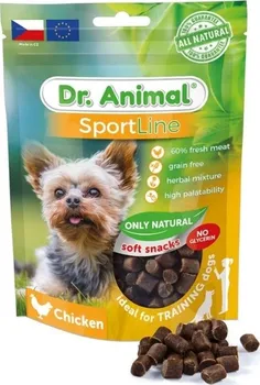 Pamlsek pro psa Dr. Animal SportLine kuřecí 100 g