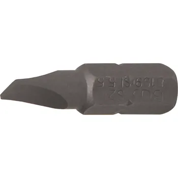 Příslušenství k nářadí BGS Bit, pohon vnější šestihran 6,3 mm (1/4"), plochý 5,5 mm