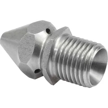 Příslušenství pro vysokotlaký čistič OEM Vysokotlaká tryska na čistění potrubí 3+1, závit 1/4" vnější, vel. trysky 040, 350bar/17l/min, nerez