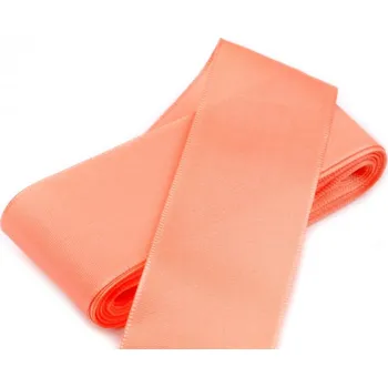 Stuha Taftová stuha lososová - 40mm