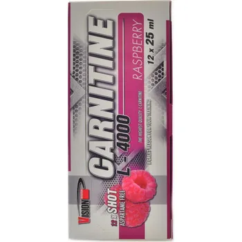 Spalovač tuku Vision Nutrition L-Carnitine 4000 - 12 x 25 ml