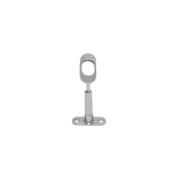 Nábytkové kování Držák šatní tyče ovál nastavitelný