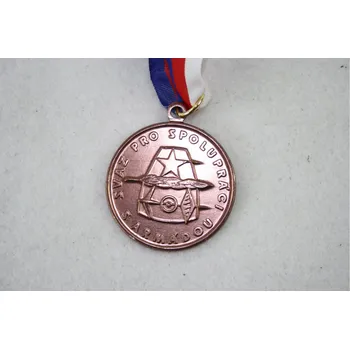 Medaile, ocenění, plaketa Svaz pro spoluprací s armádou - bronzová