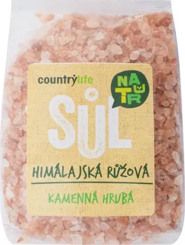 Kuchyňská sůl Country Life Sůl himálajská růžová hrubá 5 kg