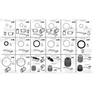 Sada na opravy těsnicích kroužků VALEO 509189