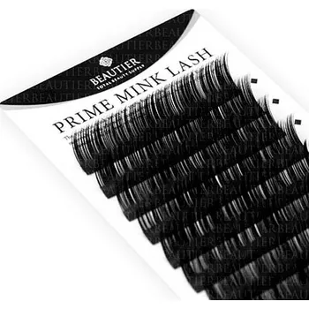 Péče o řasy a obočí BR Výprodej - SYNTETICKÉ NORKOVÉ ŘASY zakřivení C 0.20 Délka řas: 15 mm