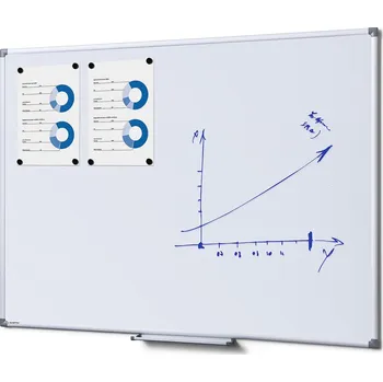 Kancelářský nábytek Popisovatelná magnetická tabule - whiteboard SCRITTO enamel, 900x1200mm