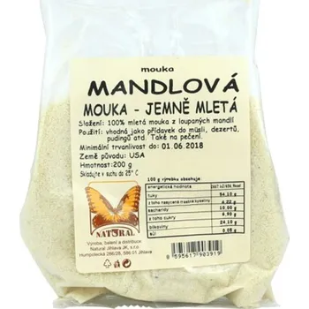 Mouka Natural Jihlava Mandlová jemná 200 g