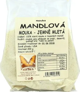 Mouka Natural Jihlava Mandlová jemná 200 g