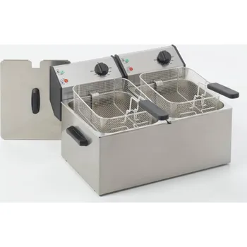 fritéza ROLLER GRILL International FRITÉZA STOLNÍ ELEKTRICKÁ FD 50+80 - objem 5 + 8 l