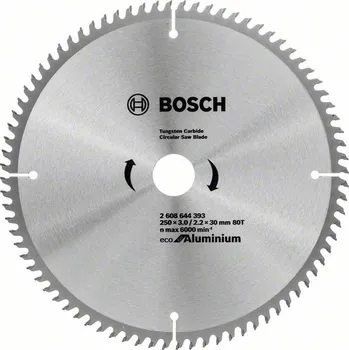 Pilový kotouč Bosch Eco for Aluminium 2608644393 250 mm