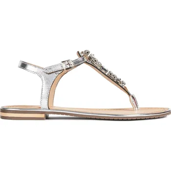 Dámské sandále Geox Sozy Plus stříbrné