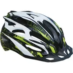 Sulov TOP-QUATRO 3 bílo/zelená cyklistická helma M + DÁREK