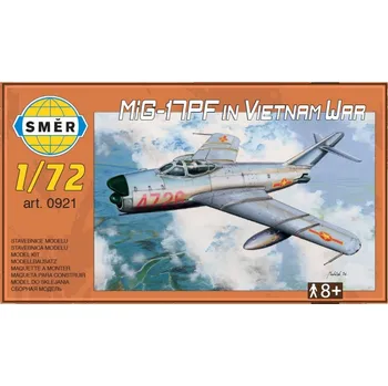 Plastikový model Směr Model MiG-17PF in Vietnam War 1:72