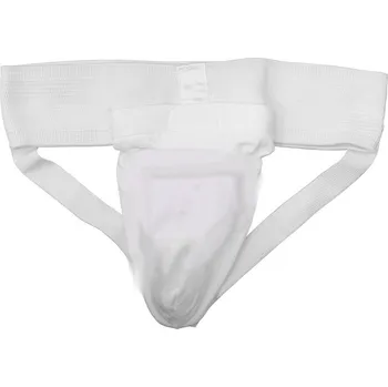 Suspenzor Suspenzor látkový bílý - King Fighter velikost: M