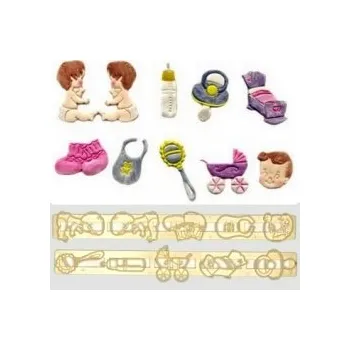 Hračka pro nejmenší Vykrajovátko plastové - DĚTSKÝ SET