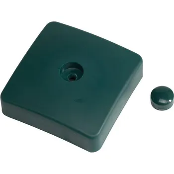 Dětská zábrana KAXL Plastová krytka zelená hranol 100 x 100 mm