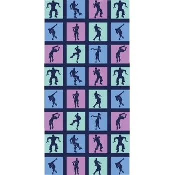 Osuška Halantex Fortnite postavy osušky 70 x 140 cm