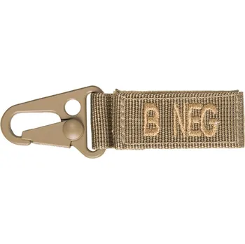 Sport Karabina s krevní skupinou B NEG Mil-Tec - coyote