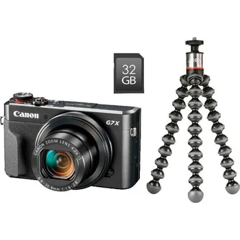 Digitální kompakt Canon PowerShot G7 X Mark II Vlogger Kit černý