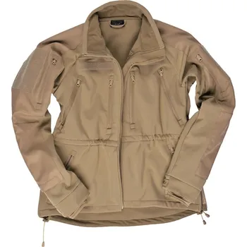 Pánská softshellová bunda Bunda Mil-Tec Softshell Plus - coyote, L