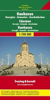 Autoatlas: Caucasus - Georgia - Armenia - Azerbaijan 1:700 000 Freytag & Berndt 