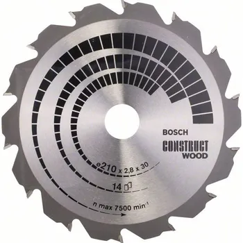 Pilový kotouč Bosch Construct Wood 2 608 641 200 184 x 16 x 2,6mm, 12