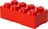 LEGO Box na svačinu 10 x 20 x 7,5 cm, červený