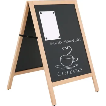 Kancelářský nábytek Dřevěný poutač 590x780 - Přírodní - poslední kusy