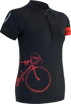 cyklistický dres Sensor Cyklo Tour dámský černý