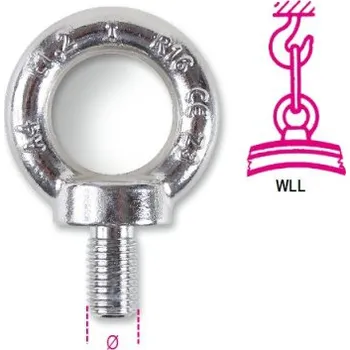 Stahovací páska ŠROUB S UCHEM KOVANÝ-MODEL 8240F M24 INOX AISI 316 DIN 580:2010 (ŠROUB S UCHEM KOVANÝ-MODEL 8240F M24 INOX AISI 316 DIN 580:2010)