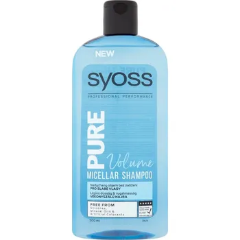 Šampon Recenze Syoss Micelární Pure Volume šampon pro slabé vlasy 500 ml