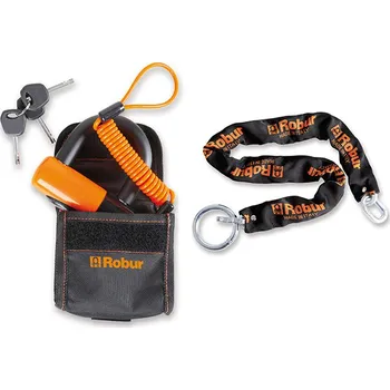 Stahovací páska Bezpečnostní řetěz s visacím zámkem 8130A (Bezpečnostní řetěz s visacím zámkem 8130A)