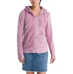 BENCH mikina - Her. Fleece Zip Through Hoody Dawn Pink (PK11462) velikost: S
