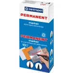 Centropen Popisovač 2846 permanent 1mm černý balení 10ks