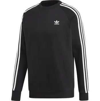 Pánská mikina Adidas 3-Stripes Crew černá