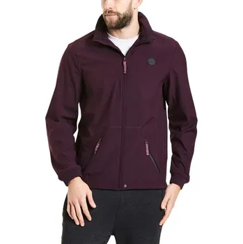 Pánská větrovka BENCH bunda - Softshelll Jacket Dark Burgundy (BU017) velikost: M