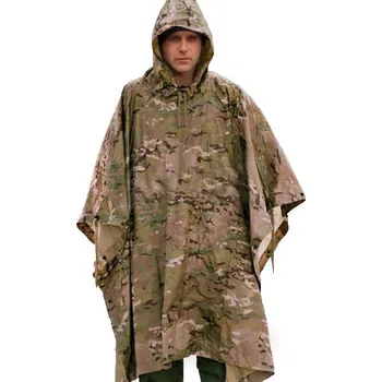 Pláštěnka Mil-tec US Rip-Stop pončo Multitarn