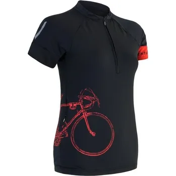 cyklistický dres Sensor Cyklo Tour dámský černý