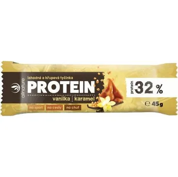 Recenze Allnature Protein 32 % 45 g vanilka/karamel
