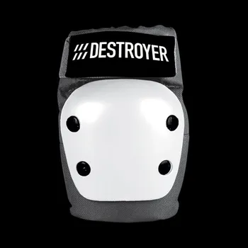 DESTROYER chránič loktů - Rec Elbow Grey/White (GRW) velikost: S