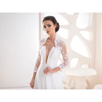 Bolerko Bolerko s krajkou - bílá - L/40 + doprava zdarma