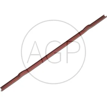 Stavební profil Hřeblová lišta na rozmetadlo hnoje Heywang U-profil 25 x 50 vypouklý délka 1670 mm