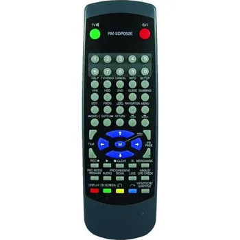JVC RM-SDR052E náhradní dálkový ovladač se stejným popisem