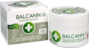 Bylinná léčivá mast Annabis Balcann BIO konopná mast + dubová kůra 50 ml