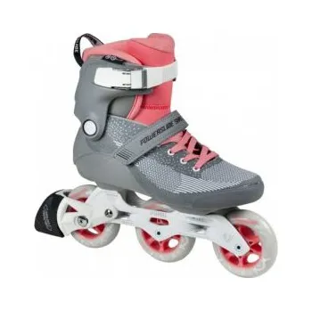 Kolečkové brusle Powerslide Swell Lite Pink Grey 90 Trinity EU 42-43 inline brusle + DÁREK DLE VÝBĚRU!